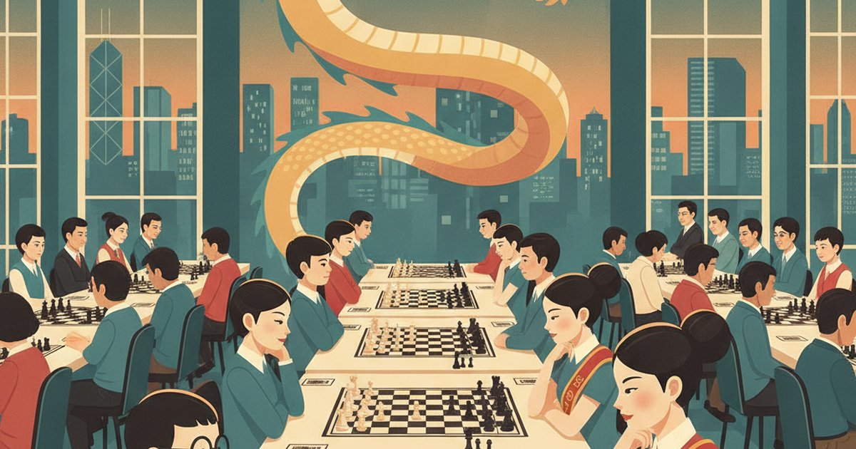 A Dragon Wakes Up in Hong Kong: World Team Rapid Day 2