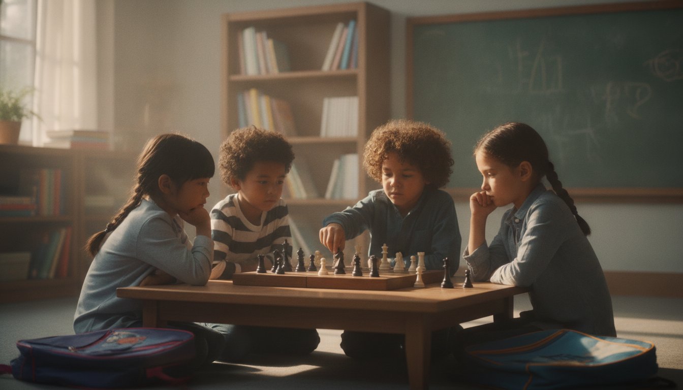 The Secret School Subject Hiding Inside a Chessboard