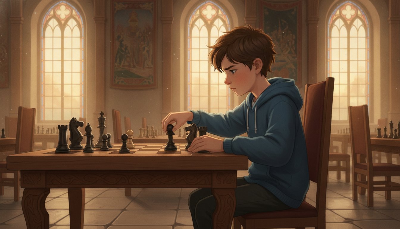 The 12-Year-Old Who Just Became Chess's Youngest Grandmaster